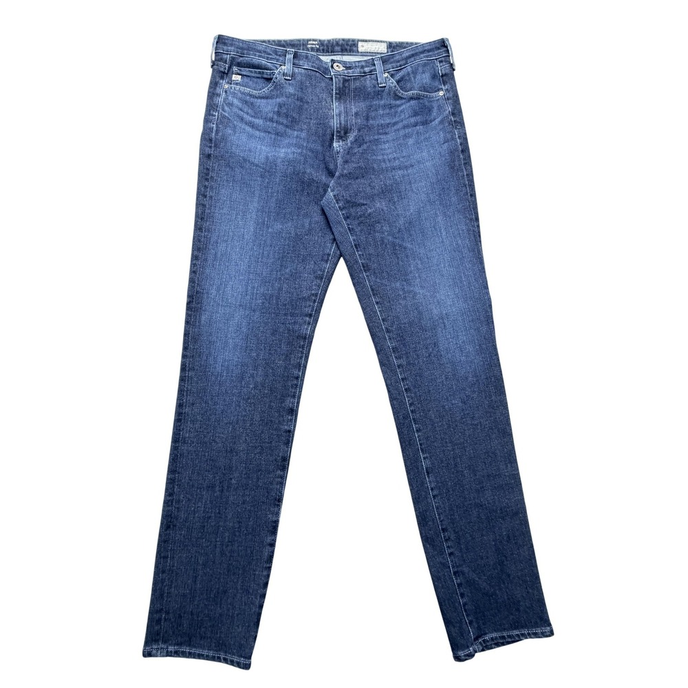 AG Adriano Goldschmied Prima Cigarette Leg Jeans Womens 31 Blue Stretch 31x29.5